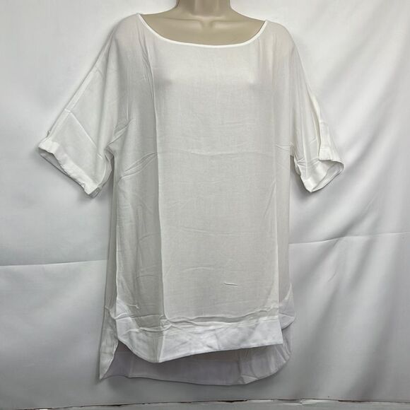 Lanston REVOLVE white tunic L-946 size small NWT - Picture 1 of 14